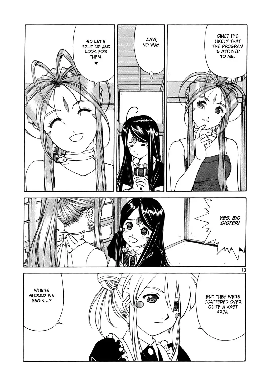 Ah My Goddess Chapter 233 13